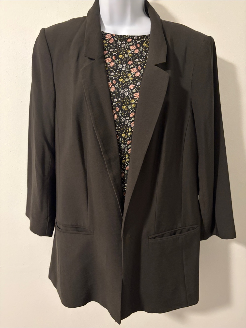 Classic Women's Black Blazer Jacket